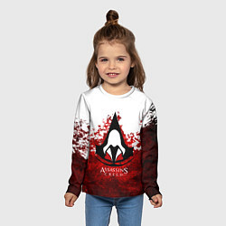 Лонгслив детский Assasin's creed, цвет: 3D-принт — фото 2