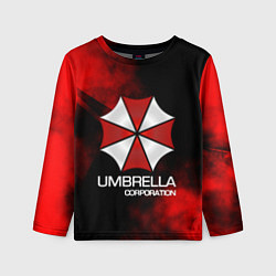 Лонгслив детский UMBRELLA CORP, цвет: 3D-принт