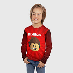 Лонгслив детский ROBLOX, цвет: 3D-принт — фото 2