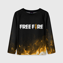 Лонгслив детский Free Fire, цвет: 3D-принт