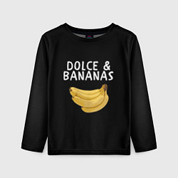 Лонгслив детский Dolce and Bananas, цвет: 3D-принт