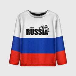 Детский лонгслив Russia