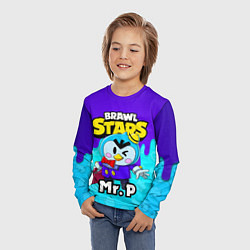 Лонгслив детский BRAWL STARS MRP, цвет: 3D-принт — фото 2