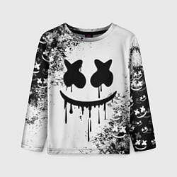 Лонгслив детский Marshmello, цвет: 3D-принт
