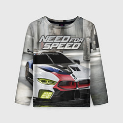 Лонгслив детский Need for Speed, цвет: 3D-принт