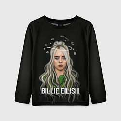 Лонгслив детский BILLIE EILISH, цвет: 3D-принт