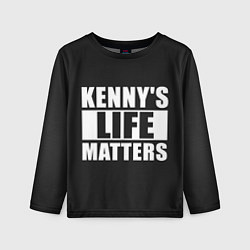 Детский лонгслив KENNYS LIFE MATTERS