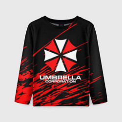 Лонгслив детский Umbrella Corporation, цвет: 3D-принт