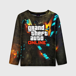 Лонгслив детский GTA:Online, цвет: 3D-принт