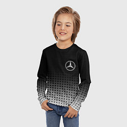 Лонгслив детский Mercedes-Benz, цвет: 3D-принт — фото 2