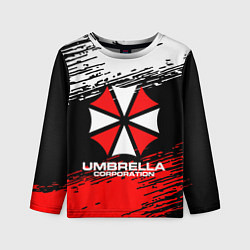 Лонгслив детский Umbrella Corporation, цвет: 3D-принт