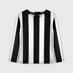Лонгслив детский Полоска, цвет: 3D-принт