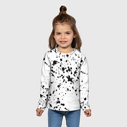 Лонгслив детский Далматинец, цвет: 3D-принт — фото 2