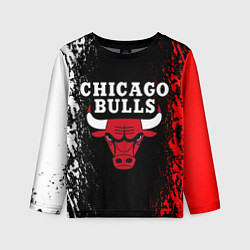 Лонгслив детский CHICAGO BULLS, цвет: 3D-принт