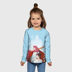 Лонгслив детский Ученик чудовища, цвет: 3D-принт — фото 2