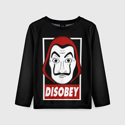 Детский лонгслив Disobey