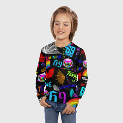 Лонгслив детский 6IX9INE, цвет: 3D-принт — фото 2
