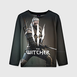 Лонгслив детский The Witcher, цвет: 3D-принт
