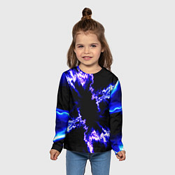 Лонгслив детский ABSTRACTION, цвет: 3D-принт — фото 2