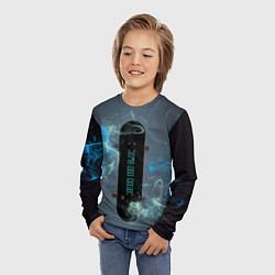 Лонгслив детский Its All Ride, цвет: 3D-принт — фото 2