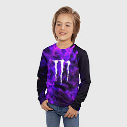 Лонгслив детский MONSTER ENERGY, цвет: 3D-принт — фото 2