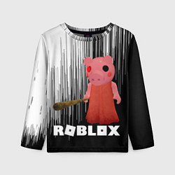 Лонгслив детский Roblox Piggy, цвет: 3D-принт