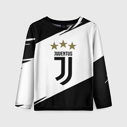 Лонгслив детский JUVENTUS, цвет: 3D-принт