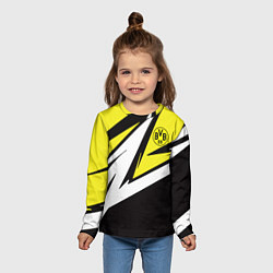 Лонгслив детский Borussia Dortmund, цвет: 3D-принт — фото 2