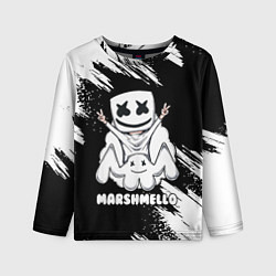 Лонгслив детский MARSHMELLO, цвет: 3D-принт