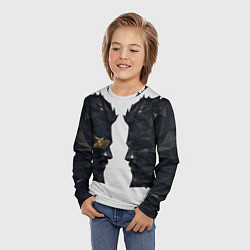 Лонгслив детский Отражение Адама Дженсена Deus Ex, цвет: 3D-принт — фото 2