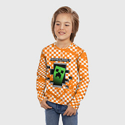 Лонгслив детский MINECRAFT, цвет: 3D-принт — фото 2