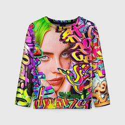 Лонгслив детский Billie Eilish, цвет: 3D-принт