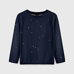 Детский лонгслив Ночное небо