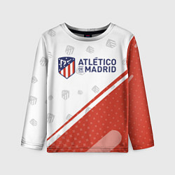 Лонгслив детский ATLETICO MADRID Атлетико, цвет: 3D-принт