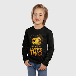 Лонгслив детский Bendy And The Ink Machine, цвет: 3D-принт — фото 2