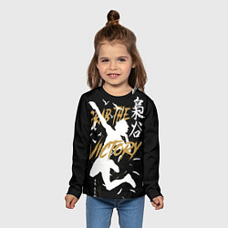 Лонгслив детский Haikyuu Haikyu Haikuu, цвет: 3D-принт — фото 2