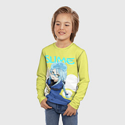 Лонгслив детский Slime, цвет: 3D-принт — фото 2