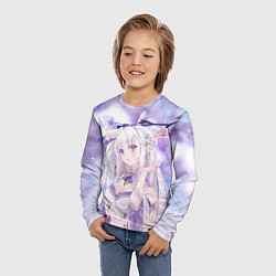 Лонгслив детский Эмилия, цвет: 3D-принт — фото 2