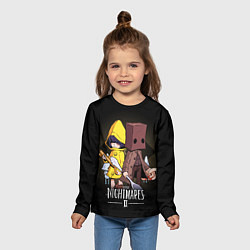 Лонгслив детский LITTLE NIGHTMARES 2, цвет: 3D-принт — фото 2