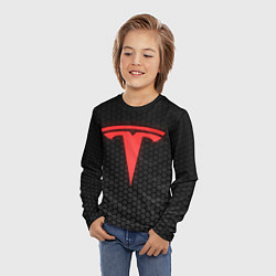 Лонгслив детский NEON TESLA НЕОН ТЕСЛА, цвет: 3D-принт — фото 2