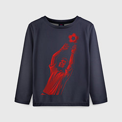 Лонгслив детский Вратарь, цвет: 3D-принт