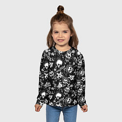 Лонгслив детский Панк, цвет: 3D-принт — фото 2