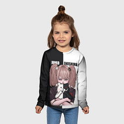 Лонгслив детский MONOKUMA JUNKO, цвет: 3D-принт — фото 2