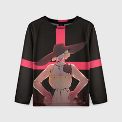 Лонгслив детский Lady vampire, цвет: 3D-принт