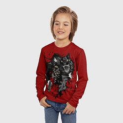Лонгслив детский Alucard, цвет: 3D-принт — фото 2