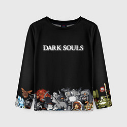 Лонгслив детский 8bit Dark Souls, цвет: 3D-принт