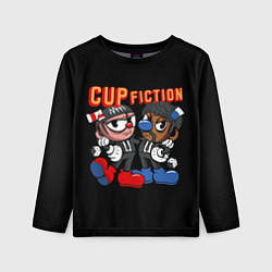 Лонгслив детский CUP FICTION, цвет: 3D-принт