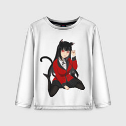 Лонгслив детский Jabami Yumeko, цвет: 3D-принт