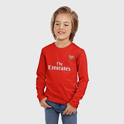 Лонгслив детский Г Мхитарян футболка Арсенал, цвет: 3D-принт — фото 2