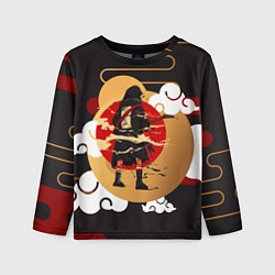 Лонгслив детский Ниндзя Япония, цвет: 3D-принт